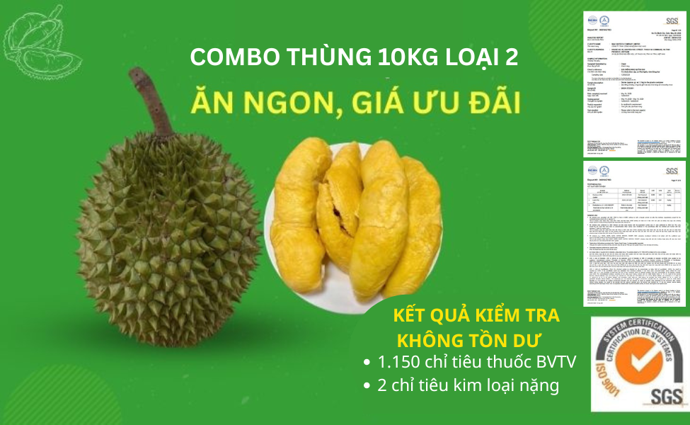 COMBO 10KG RI6 LOẠI 2